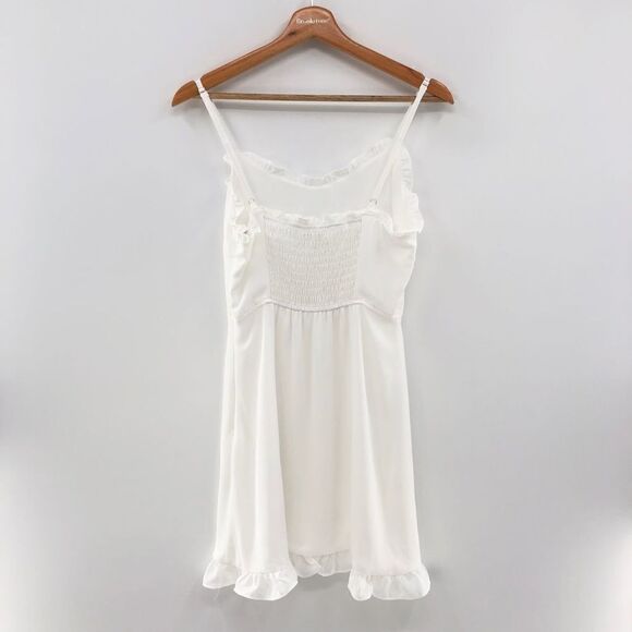 superdown Charlee Frill‎ Cami Dress in White S - Picture 5 of 11